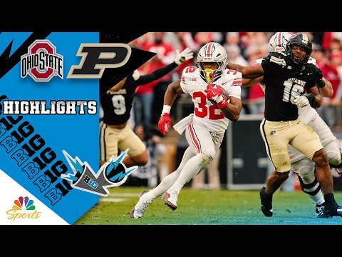 Ohio State Buckeyes vs. Purdue Boilermakers | COLLEGE FOOTBALL HIGHLIGHTS | 11/8/2025 | NBC Sports
