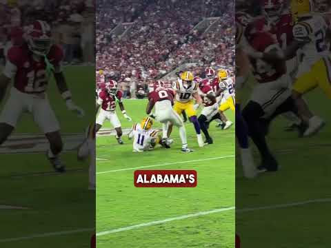 Is Alabama destined for a deep run in the playoffs? @statefarm