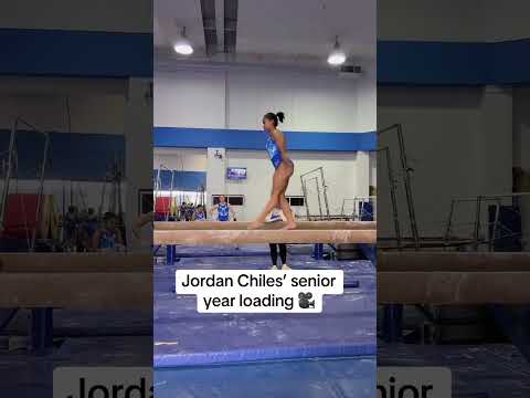 Jordan Chiles has started training for her senior year ๐ (via uclagymnastics/TT)