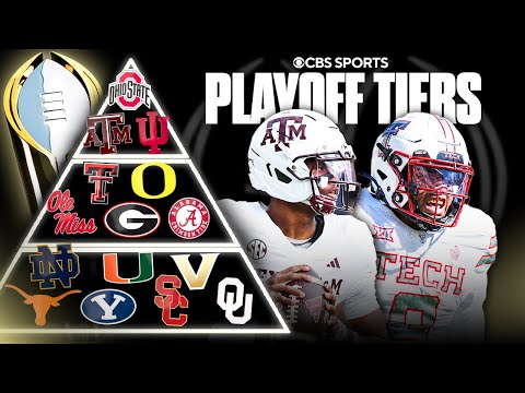 College Football Playoff Tiers: Contenders, No room for error & Teams who aren’t dead yet 👀