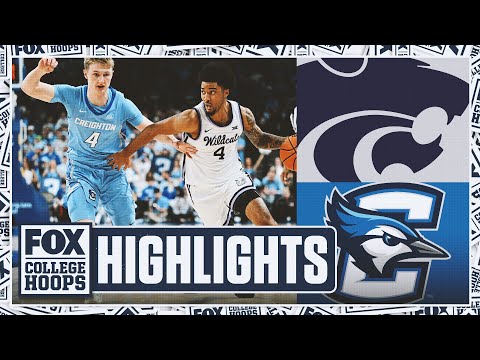 Kansas State Wildcats vs. Creighton Bluejays Highlights 🏀 FOX College Hoops