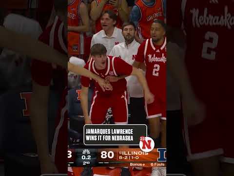 Lawrance with the DAGGER 🔥 #cbb #basketball