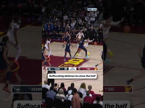 UCONN with the stingy defense 🔒