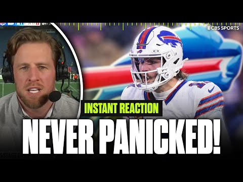 Josh Allen, Bills make HUGE second half comeback vs Drake Maye, Patriots