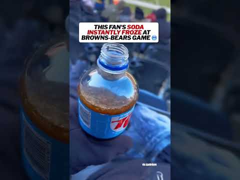 Wind chills at Soldier Field dipped to -6 degrees ❄️❄️ #bears #browns #cold