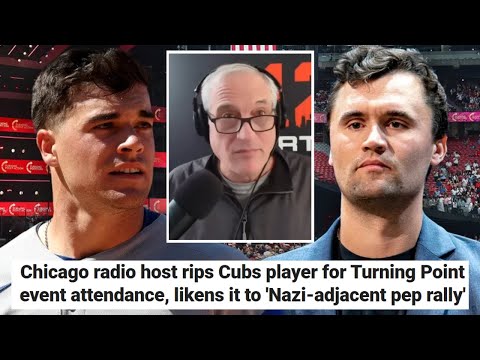 DISGRACED Woke Radio Host FURIOUS At Cubs 3B Matt Shaw For Honoring Charlie Kirk At TPUSA Event