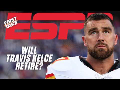 Does Mahomes getting injured mean Travis Kelce RETIRES? Cam Newton GUARANTEES it… | First Take