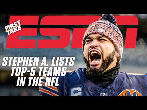 Stephen’s A-List gets a C+ after Bears snub 📝👀 ‘Caleb Williams has been INCREDIBLE!’ | First Take