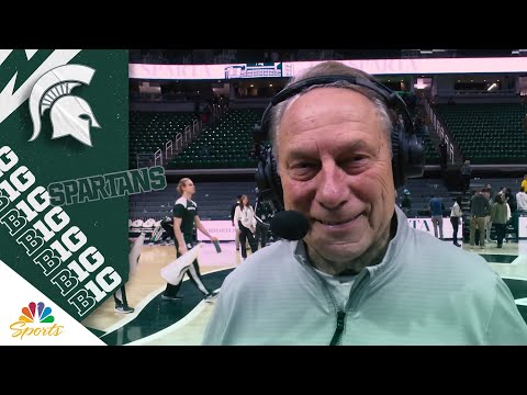 Tom Izzo credits Michigan State for meeting Iowa’s challenge | Big Ten Basketball on NBC Sports