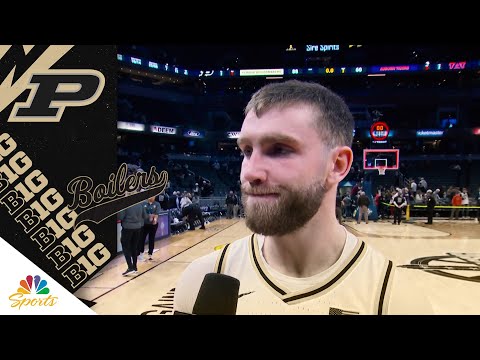 Braden Smith feels Matt Painter’s trust in Purdue’s big games | College Basketball on NBC Sports
