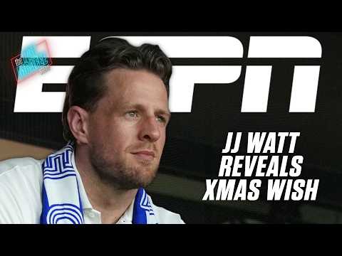 JJ Watt reveals his Christmas Wish 👀 + Myles Garrett pursuing sack record 💪 | The Pat McAfee Show