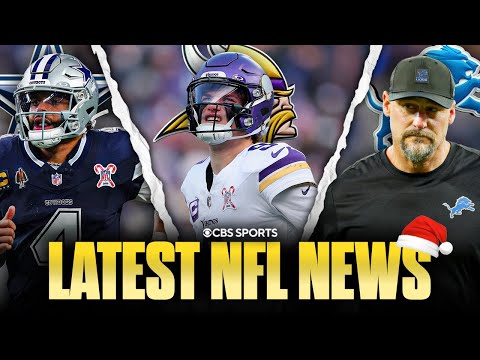 Latest NFL News: J.J. McCarthy ruled out for Week 17 game, Lions on the brink of elimination & MORE