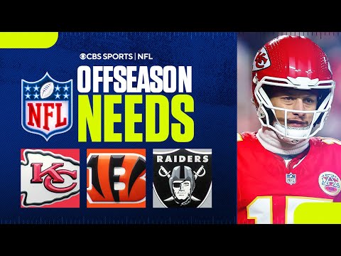 NFL Offseason Outlook: What the Chiefs, Bengals, & Raiders NEED to turn it around in 2026 ✅