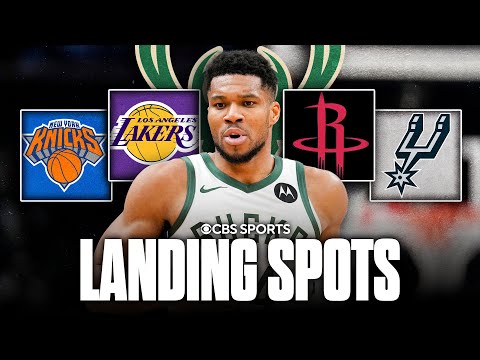 Top Potential Landing Spots for Giannis if he leaves Milwaukee 👀 | Would he fit with the Knicks? 🤔