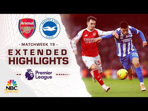Arsenal v. Brighton | PREMIER LEAGUE HIGHLIGHTS | 12/27/2025 | NBC Sports