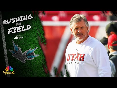 Michigan Hires Kyle Whittingham as Head Coach | Rushing the Field | NBC Sports