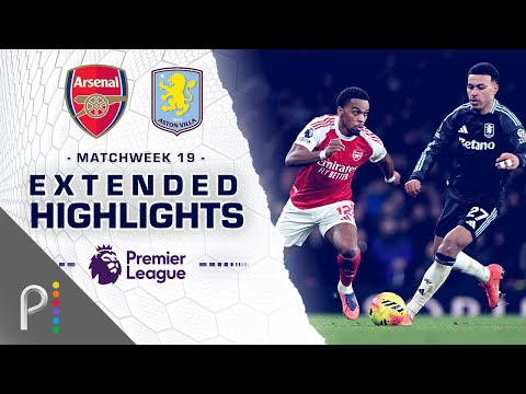 Arsenal v. Aston Villa | PREMIER LEAGUE HIGHLIGHTS | 12/30/2025 | NBC Sports