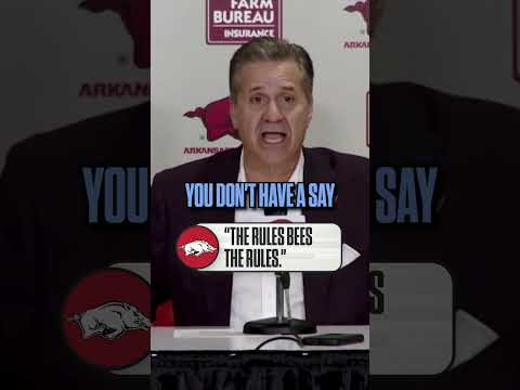 John Calipari breaks down the controversy of overseas recruits vs high school recruits #CBB