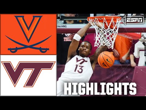 3OT THRILLER ๐ฑ Virginia Cavaliers vs. Virginia Tech Hokies | Full Game Highlights | ESPN CBB