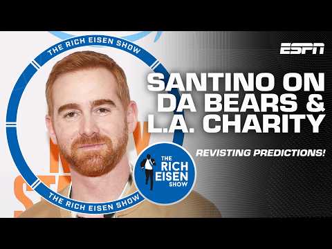 I’M SHOCKED!’ 🤣 Andrew Santino reacts to Chicago Bears’ mid-season success | The Rich Eisen Show