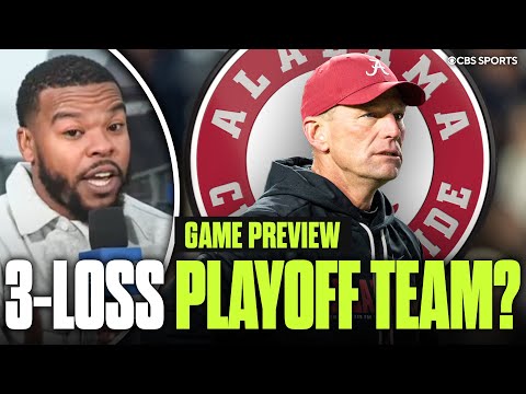 Should Alabama make the CFP if they lose to Georgia? | SEC Championship Preview