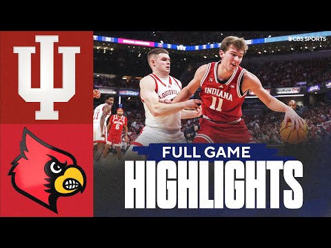 No. 22 Indiana Hoosiers vs. No. 6 Louisville Cardinals | Extended Game Highlights