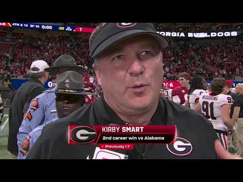 Georgia vs. Alabama REACTION 👀 Kirby Smart & Gunner Stockton on winning SEC | ESPN College Football