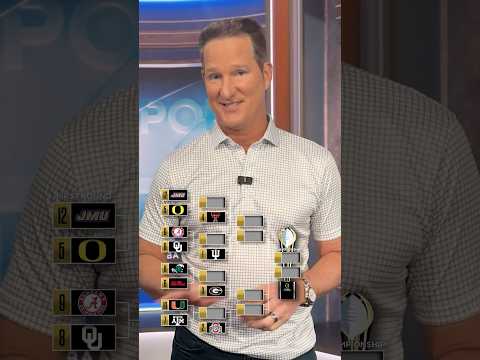 DANNY KANELL’S COLLEGE FOOTBALL PLAYOFF PREDICTIONS 👀🚨 #cfp