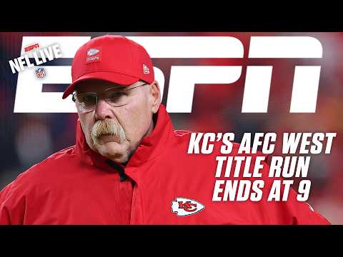 Playing violins on the Titanic? 👀Peter Schrager on the Chiefs falling to 6-7 | NFL Live