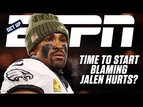 Eagles vs. Chargers REACTION! 👀 What is Jalen Hurts DOING with 5 turnovers? 😳 | Get Up