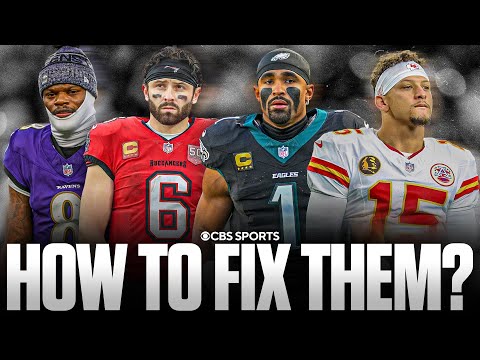 How to Fix These 4 Struggling NFL Teams 🛠️ | Ravens, Buccaneers, Eagles & Chiefs