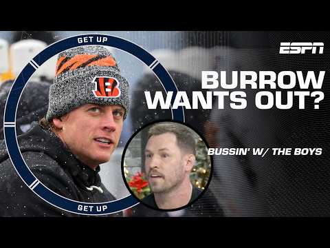 ALARM BELLS?! Will Compton addresses whether Joe Burrow WANTS OUT of the Bengals?! | Get Up