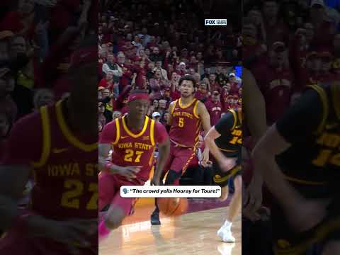 This game has completely flipped for the Cyclones! #Iowastate #cyclones #basketball