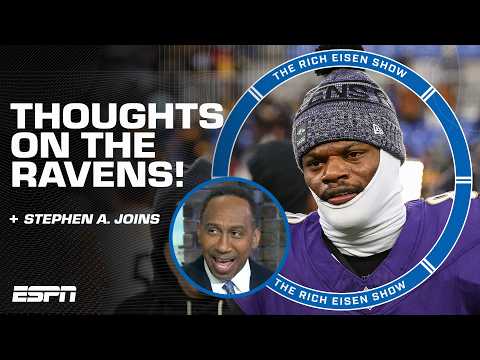 Stephen A. is DISAPPOINTED in the Ravens 🗣️ ‘The Texans are coming!’ | The Rich Eisen Show