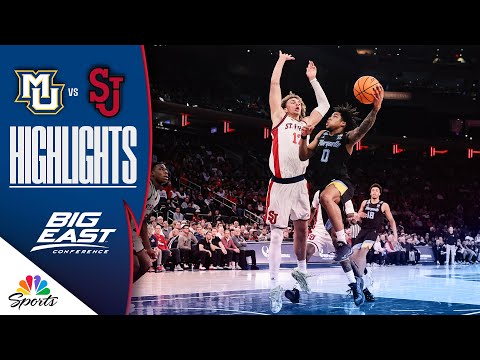 Marquette vs. St. John’s | COLLEGE BASKETBALL HIGHLIGHTS | 1/13/26 | NBC Sports