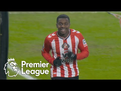 Brian Brobbey’s ‘BRILLIANT’ finish puts Sunderland 2-1 ahead of Palace | Premier League | NBC Sports