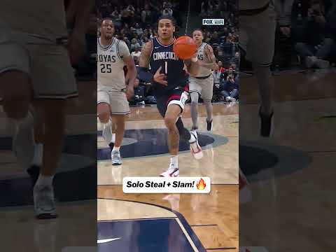 Defense to offense for Solo Ball ๐ช #CBB #UConn #Basketball