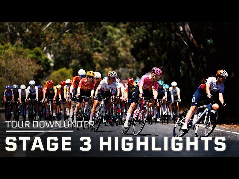 Tour Down Under 2026, Women’s Stage 3 | EXTENDED HIGHLIGHTS | 1/19/26 | Cycling on NBC Sports