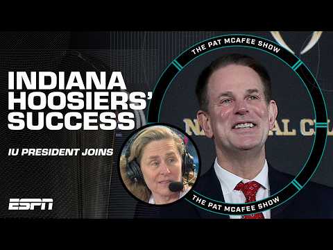 Indiana President Pamela Whitten describes the Hoosiers’ vision ahead of Natty | The Pat McAfee Show