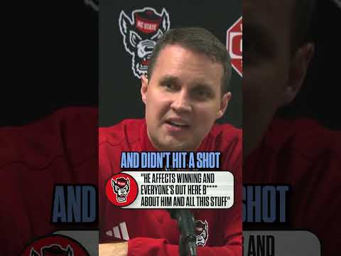 Will Wade defended Darrion Williams when asked about concern post win vs. Wake Forest #NCState #CBB