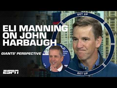 Giants LEGEND Eli Manning suggests Jaxson Dart can be COACHED BETTER by John Harbaugh ๐ | Get Up