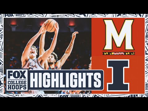 Maryland Terrapins vs. No. 11 Illinois Fighting Illini Highlights ๐ FOX College Hoops