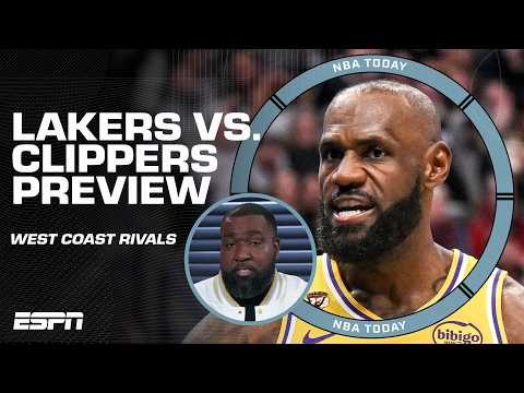 BATTLE FOR LA ☀️ Perk ‘doesn’t feel good’ about the Lakers OR the Clippers 👀 | NBA Today