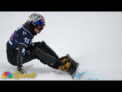 Ester Ledecka fends off Michelle Dekker to take women’s parallel GS gold in Simonhohe | NBC Sports