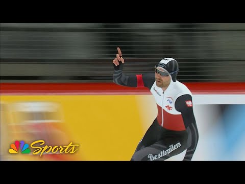 Damian Zurek bests Jordan Stolz’s Inzell World Cup track record by slimmest of margins | NBC Sports