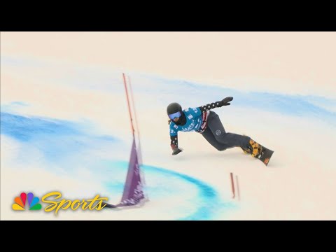 Team USA secures third in mixed snowboard parallel giant slalom with close photo-finish | NBC Sports