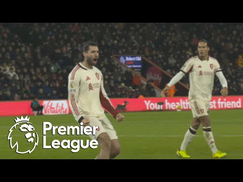 Dominik Szoboszlai’s free kick brings Liverpool level with Bournemouth | Premier League | NBC Sports