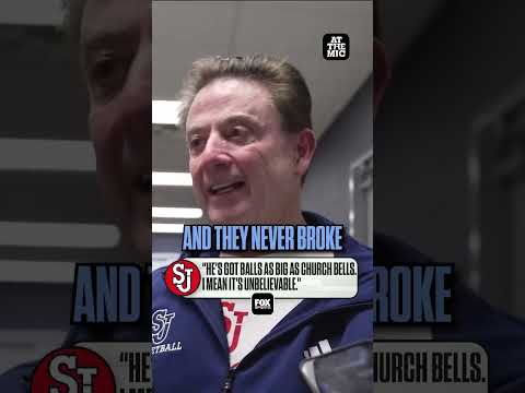 Rick Pitino PRAISES St. John’s performance against Xavier 🙌 #stjohns #rickpitino #cbb #cbk