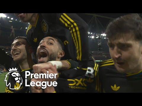 Matheus Cunha’s BELTER puts Manchester United 3-2 in front of Arsenal | Premier League | NBC Sports