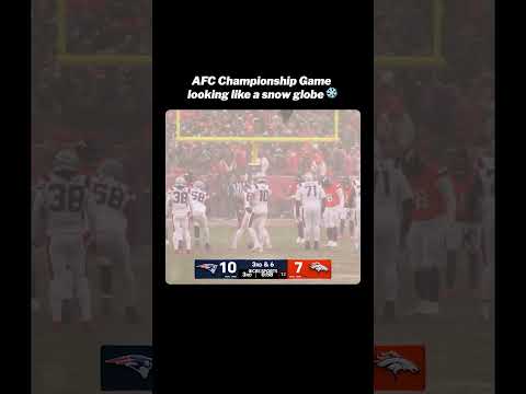 CHILLS ❄️ #nfl #patriots #broncos